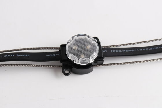 Güneş Enerjili RGBW LED Nokta Işık IP67 Su Geçirmez 30mm DC12V Dış Mekan Bina Peyzaj Aydınlatması için