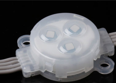 Programlanabilir Piksel Led Nokta Işık IP67 12V RGB PC Shell Tutkal Malzemesi 0.8W