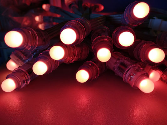 Kanal Mektupları İçin Kırmızı Açık IP67 DC5V 12MM LED Piksel Işık