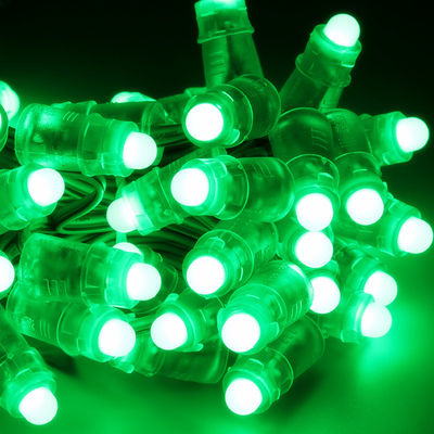 DC 12V Yeşil 12mm Epistar 0.1 Watt Led Piksel Lamba