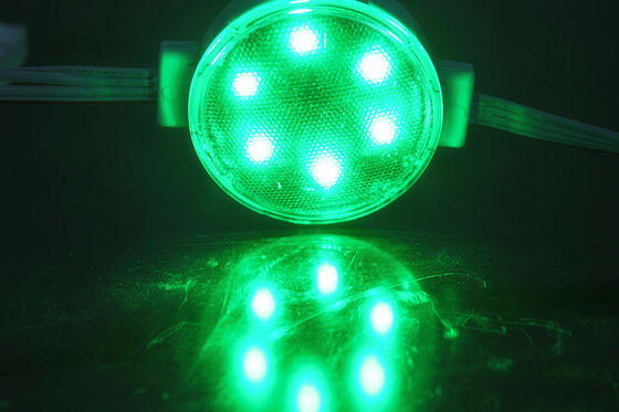 PC Kabuk Tam Renkli 1.5W DC 24V 50mm IP65 Led Piksel Lamba