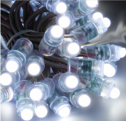 Miracle Bean Rgb Led Pixel String Outdoor Letter Channel Decoration Bullet Node Light 12mm 5v Led Pixel Light