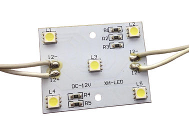 LED Gösterge / Kanal Mektupları için DC 12V 5 SMD 5050 LED Nokta Işığı