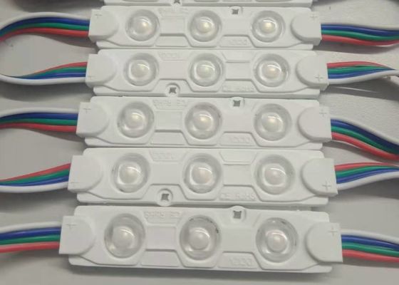 5050 Smd 3 Led Modül 0.75w 12v Ip67 RGB Enjeksiyon LED Modülü Led Şerit Işık Modülü