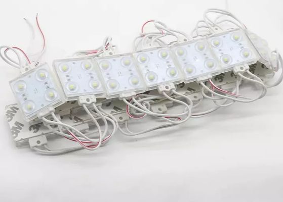 Reklam Kutusu için 12V Kare Led Modülü 4leds 1w Açık Beyaz Led Arka Işık Modülü