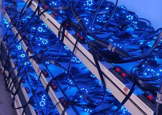 Bina İçin Dijital RGB Piksel Işık SMD5050 40mm 50mm Dmx Spi Dış Mekan Led Nokta Işık