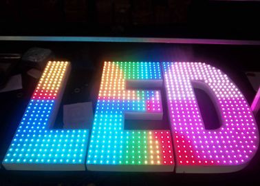 Şirket için Açık LED Kanal Mektubu Reklam LED Tabela, 1 Metre Yüksek