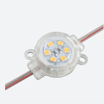 Yuvarlak 30mm SMD2835 Suya Dayanıklı Led Noel Işıkları Epistar