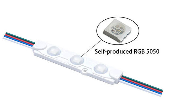 Su geçirmez DC12V 0.72W RGB Led Modül Işıkları SMD5050