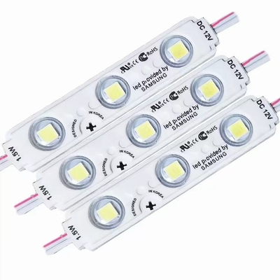 Kore Samsung 12V Modulo 3 LED'ler 5054 5050 2835 Lensli Enjeksiyon LED Modülü