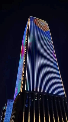 Bina Aydınlatma Noel Dekorasyon için RGB DMX Piksel LED Bant Açık Su Geçirmez