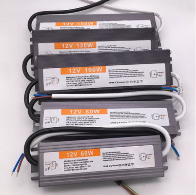 LED Driver Transformer Lighting Driver Switching Power Supply Ip67 Ac100-260V 60w 100w 200w  with High Power